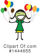 Girl Clipart #1444655 by ColorMagic