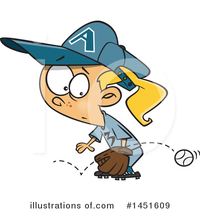 Royalty-Free (RF) Girl Clipart Illustration by toonaday - Stock Sample #1451609