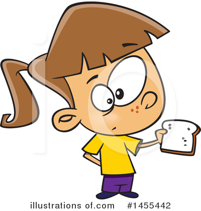 Royalty-Free (RF) Girl Clipart Illustration by toonaday - Stock Sample #1455442