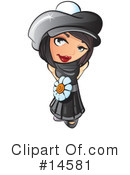 Girl Clipart #14581 by Leo Blanchette