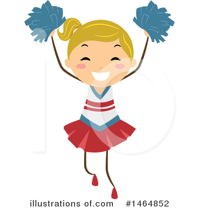 Cheerleader Clipart #1464852 by BNP Design Studio