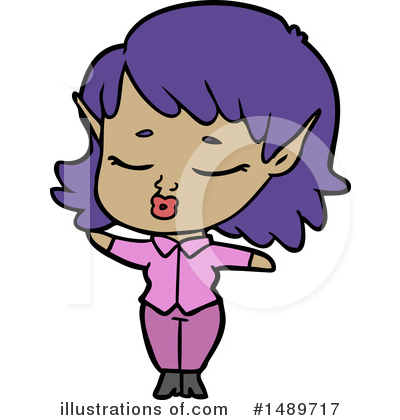 Royalty-Free (RF) Girl Clipart Illustration by lineartestpilot - Stock Sample #1489717