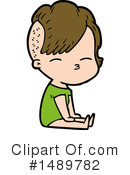 Girl Clipart #1489782 by lineartestpilot