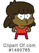 Girl Clipart #1489785 by lineartestpilot