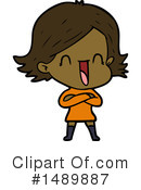 Girl Clipart #1489887 by lineartestpilot