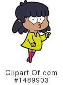 Girl Clipart #1489903 by lineartestpilot