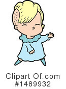 Girl Clipart #1489932 by lineartestpilot