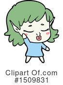 Girl Clipart #1509831 by lineartestpilot
