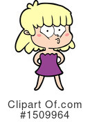 Girl Clipart #1509964 by lineartestpilot