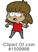 Girl Clipart #1509988 by lineartestpilot