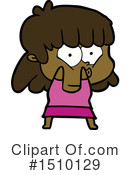 Girl Clipart #1510129 by lineartestpilot
