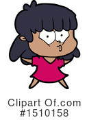 Girl Clipart #1510158 by lineartestpilot