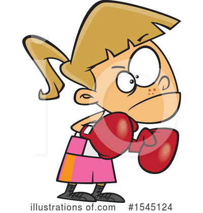 Boxing Gloves Clipart #1545124 by toonaday