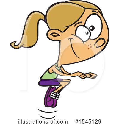 Royalty-Free (RF) Girl Clipart Illustration by toonaday - Stock Sample #1545129