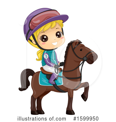 Horse Race Clipart #1599950 by BNP Design Studio