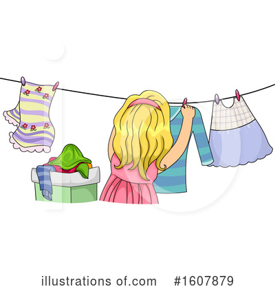 Royalty-Free (RF) Girl Clipart Illustration by BNP Design Studio - Stock Sample #1607879