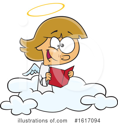Reading Clipart #1617094 by toonaday