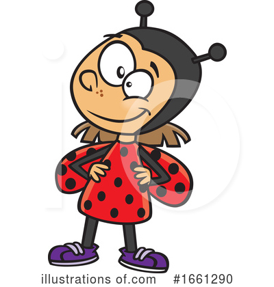 Ladybug Clipart #1661290 by toonaday