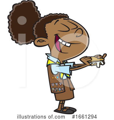 Brownie Clipart #1661294 by toonaday