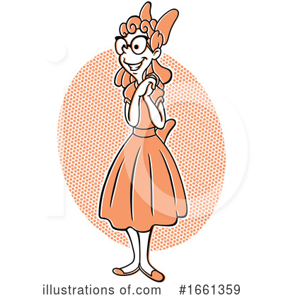 Royalty-Free (RF) Girl Clipart Illustration by yayayoyo - Stock Sample #1661359