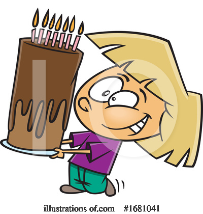Cake Clipart #1681041 by toonaday