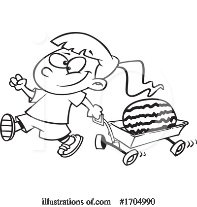 Wagon Clipart #1704990 by toonaday