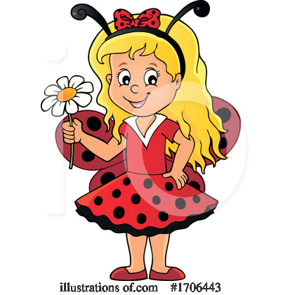 Royalty-Free (RF) Girl Clipart Illustration by visekart - Stock Sample #1706443