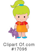 Girl Clipart #17096 by Maria Bell