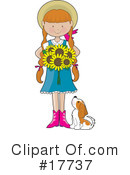 Girl Clipart #17737 by Maria Bell