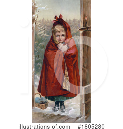Royalty-Free (RF) Girl Clipart Illustration by JVPD - Stock Sample #1805280