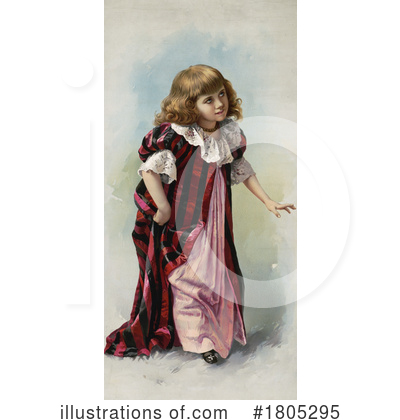 Royalty-Free (RF) Girl Clipart Illustration by JVPD - Stock Sample #1805295