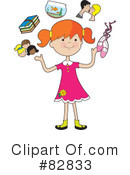Girl Clipart #82833 by Maria Bell