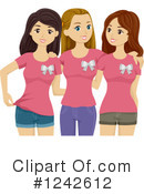 Girlfriends Clipart #1242612 by BNP Design Studio