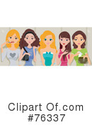 Girlfriends Clipart #76337 by BNP Design Studio