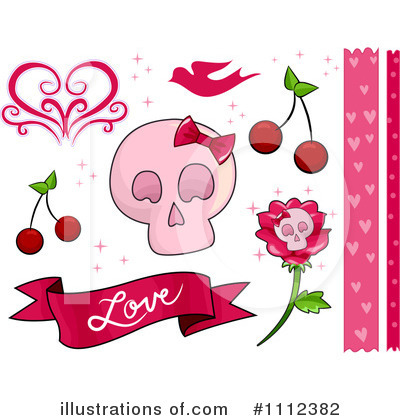 Cherries Clipart #1112382 by BNP Design Studio