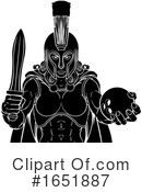 Gladiator Clipart #1651887 by AtStockIllustration
