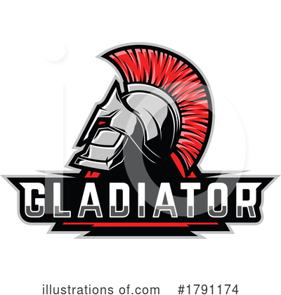 Gladiator Clipart #1791174 by Vector Tradition SM