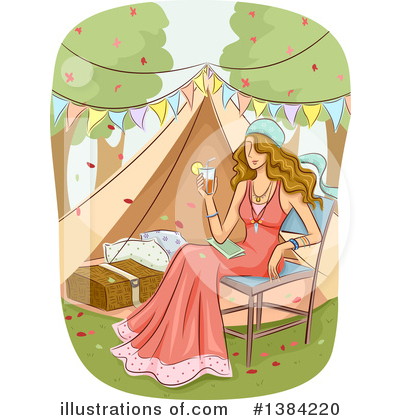 Royalty-Free (RF) Glamping Clipart Illustration by BNP Design Studio - Stock Sample #1384220