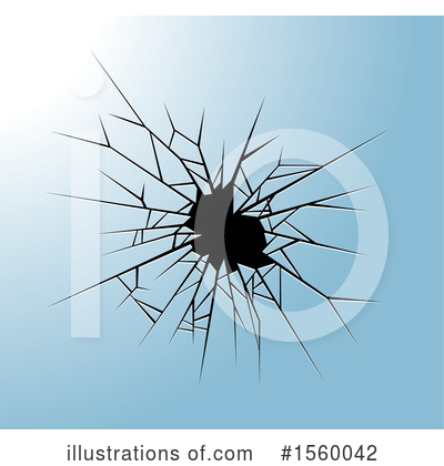 Shattered Glass Clipart #1560042 by Lal Perera