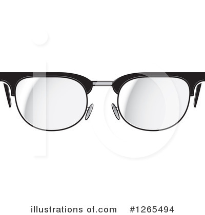 Royalty-Free (RF) Glasses Clipart Illustration by Lal Perera - Stock Sample #1265494