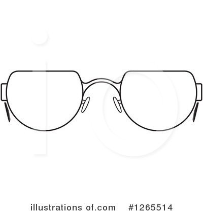 Royalty-Free (RF) Glasses Clipart Illustration by Lal Perera - Stock Sample #1265514