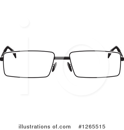Royalty-Free (RF) Glasses Clipart Illustration by Lal Perera - Stock Sample #1265515