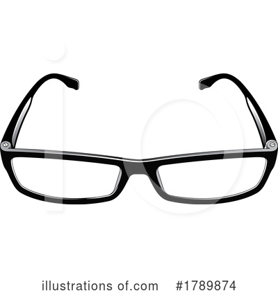 Royalty-Free (RF) Glasses Clipart Illustration by Lal Perera - Stock Sample #1789874