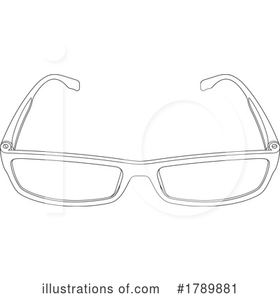 Royalty-Free (RF) Glasses Clipart Illustration by Lal Perera - Stock Sample #1789881