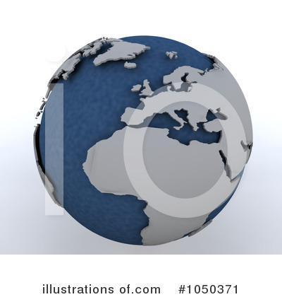 Royalty-Free (RF) Globe Clipart Illustration by KJ Pargeter - Stock Sample #1050371