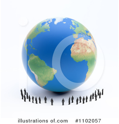 Royalty-Free (RF) Globe Clipart Illustration by Mopic - Stock Sample #1102057