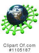Globe Clipart #1105187 by Leo Blanchette