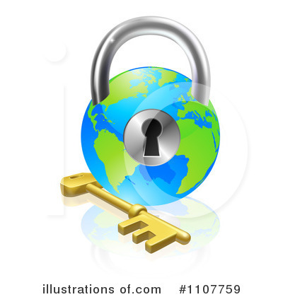 Keyhole Clipart #1107759 by AtStockIllustration