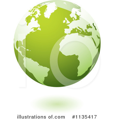 Royalty-Free (RF) Globe Clipart Illustration by michaeltravers - Stock Sample #1135417