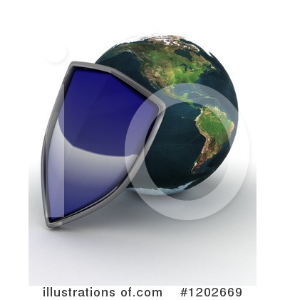 Royalty-Free (RF) Globe Clipart Illustration by KJ Pargeter - Stock Sample #1202669
